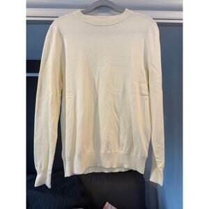 Jeff Light Yellow Sweater- Size Medium